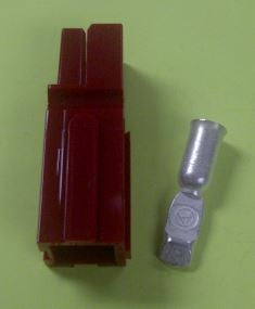 Anderson Power Products 1300G3 PP75 Red Connector 6AWG 75A