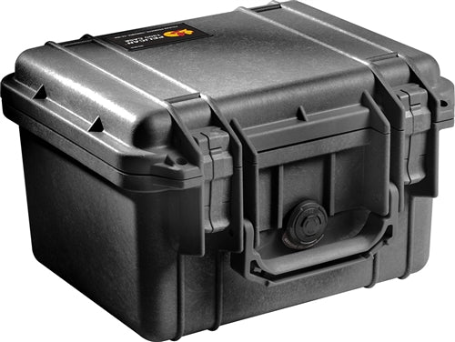 Pelican 1300NF Protector Case with No Foam (Empty), Black (ID 9.17" x 6.99" x 6.15") Mfr# 1300-001-110