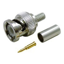 TCC 13-10F-DGN BNC Male Crimp Connector for RG58