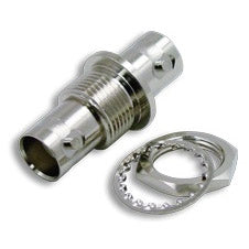 TCC 13-29-1-DGN BNC Panel Mount Bulkhead Connector (Female to Female)