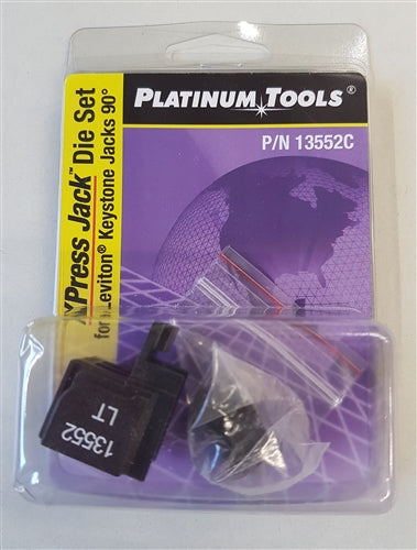 Platinum 13552C Leviton Die Set for Xpress Jack