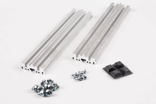 Hammond 1402-7H 1402 Series Replacement Hardware Pack for 1402D/1402DV/1402H/1402HV, Includes Panel Screws, Side Screws, Extrusions, and Rubber Feet.