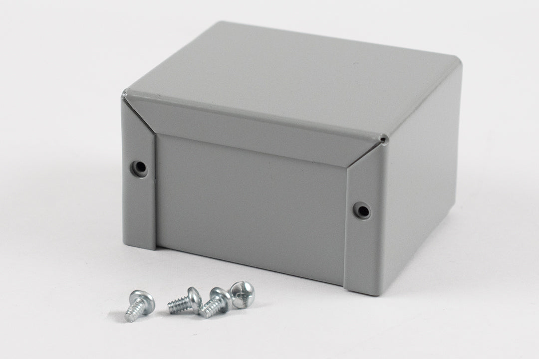 Hammond 1411B Aluminum Utility Enclosure, Gray (2.7" x 2.2" x 1.6")