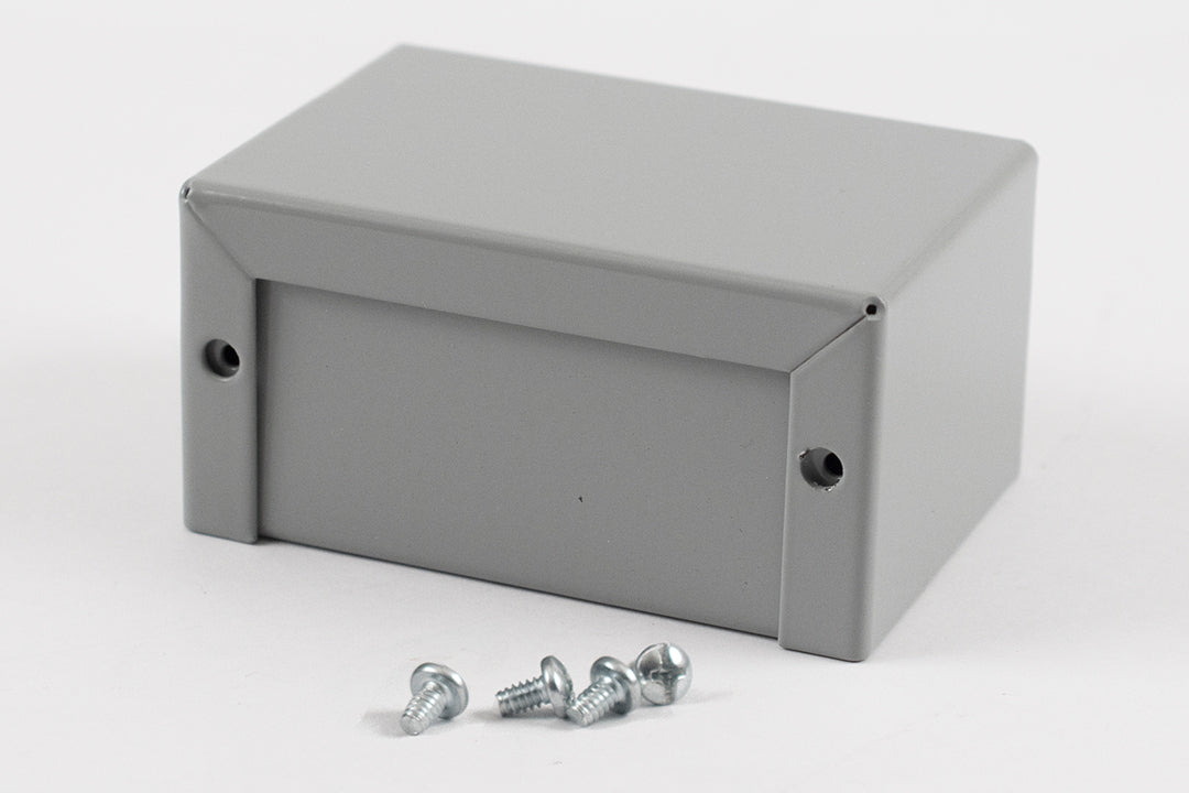 Hammond 1411D Aluminum Utility Enclosure, Gray (3.2" x 2.2" x 1.6")