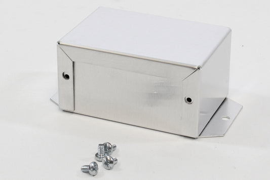Hammond 1411FBDU Aluminum Utility Enclosure, Flanged, Unpainted 3.2" x 2.2" x 1.6"