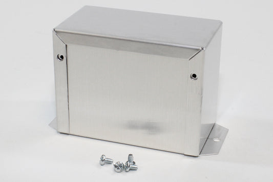 Hammond 1411FBFU Aluminum Utility Enclosure, Flanged, Unpainted 4.0" x 2.2" x 3.0"