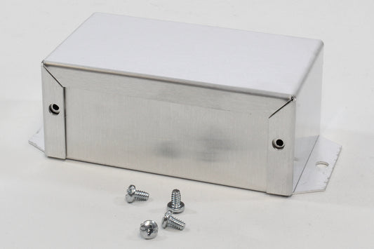 Hammond 1411FBGU Aluminum Utility Enclosure, Flanged, Unpainted 4.0" x 2.2" x 1.6"