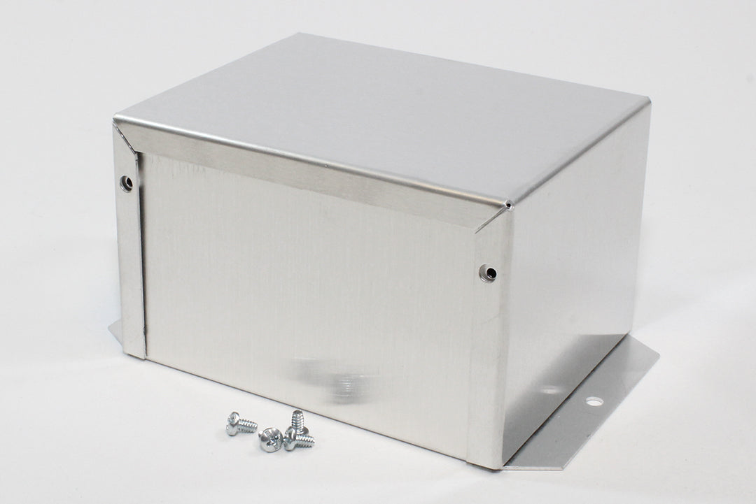 Hammond 1411FBLU Aluminum Utility Enclosure, Flanged, Unpainted 5.0" x 4.0" x 3.0"