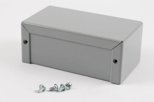 Hammond 1411G Aluminum Utility Enclosure, Gray (4" x 2.2" x 1.6")
