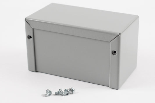 Hammond 1411H Aluminum Utility Enclosure, Gray (4" x 2.2" x 2.2")