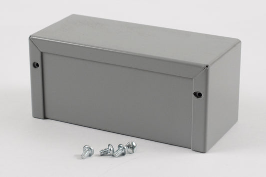 Hammond 1411K Aluminum Utility Enclosure, Gray (5" x 2.2" x 2.2")