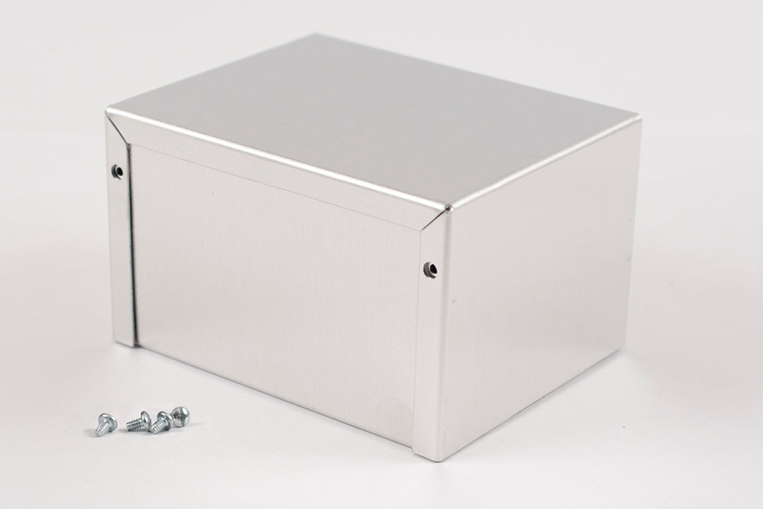 Hammond 1411LU Aluminum Utility Enclosure, Unpainted 5.0" x 4.0" x 3.0"