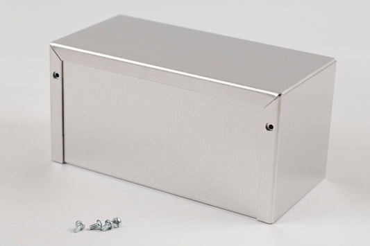 Hammond 1411MU Aluminum Utility Enclosure, Unpainted 6.0" x 3.0" x 3.0"
