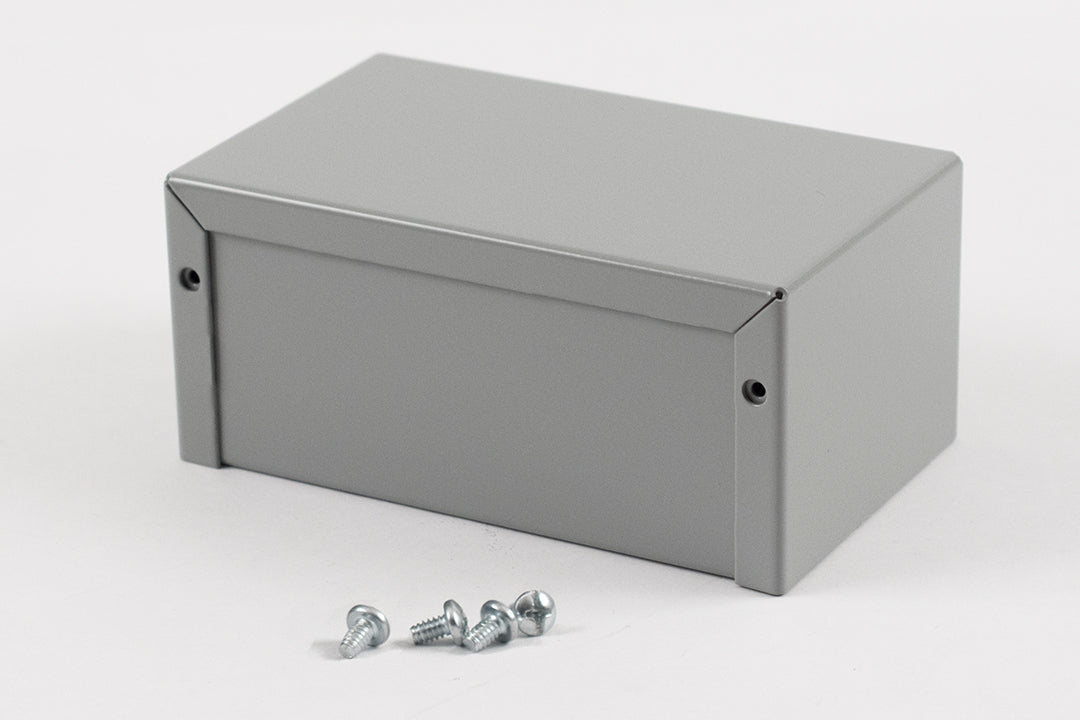 Hammond 1411N Aluminum Utility Enclosure, Gray (5" x 3" x 2.2")