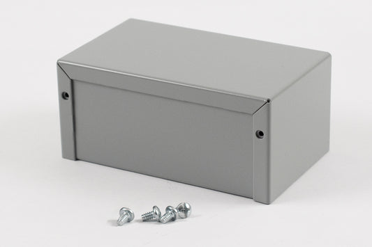 Hammond 1411N Aluminum Utility Enclosure, Gray (5" x 3" x 2.2")