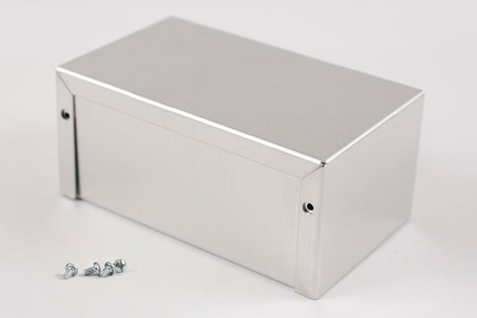 Hammond 1411NU Aluminum Utility Enclosure, Unpainted 5.0" x 3.0" x 2.2"