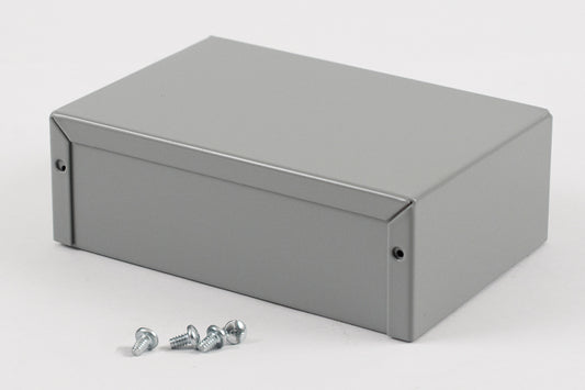 Hammond 1411PP Aluminum Utility Enclosure, Gray 6.0" x 4.0" x 2.0"