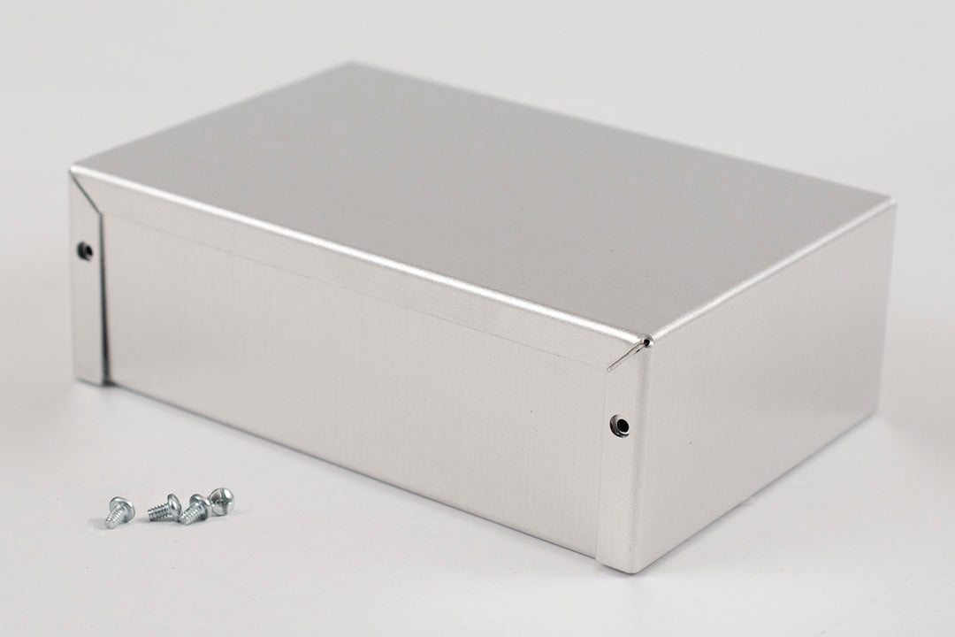 Hammond 1411PPU Aluminum Utility Enclosure, Unpainted 6.0" x 4.0" x 2.0"