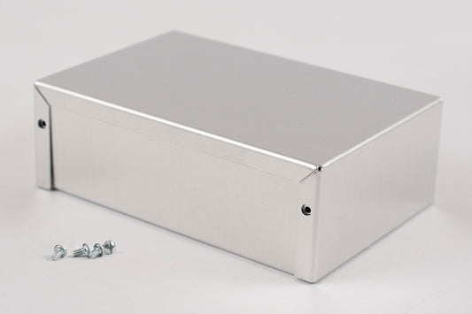 Hammond 1411PPU Aluminum Utility Enclosure, Unpainted 6.0" x 4.0" x 2.0"