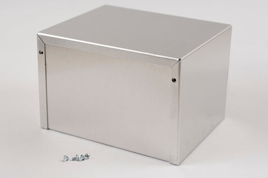 Hammond 1411PU Aluminum Utility Enclosure, Unpainted 6.0" x 5.0" x 4.0"