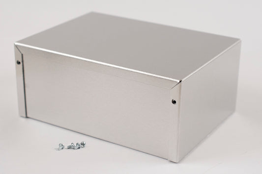 Hammond 1411QU Aluminum Utility Enclosure, Unpainted 7.0" x 5.0" x 3.0"