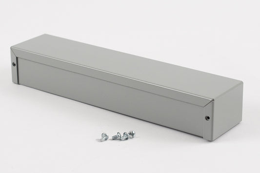 Hammond 1411T Aluminum Utility Enclosure, Gray (10" x 2.2" x 1.6")