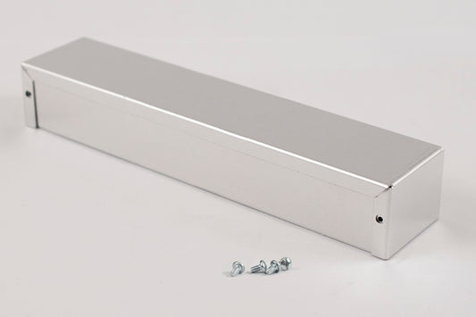 Hammond 1411TU Aluminum Utility Enclosure, Unpainted 10.0" x 2.2" x 1.6"