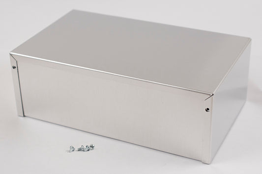 Hammond 1411UU Aluminum Utility Enclosure, Unpainted 10.0" x 6.0" x 3.5"
