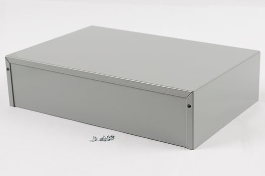 Hammond 1411V Aluminum Utility Enclosure, Gray 12.0" x 8.0" x 3.0"