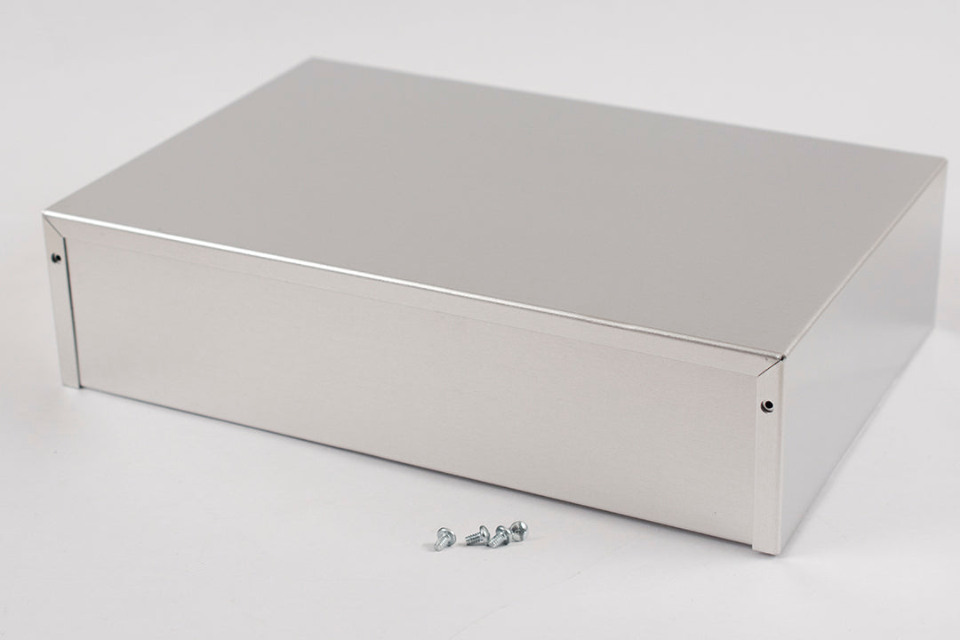 Hammond 1411VU Aluminum Utility Enclosure, Unpainted 12.0" x 8.0" x 3.0"