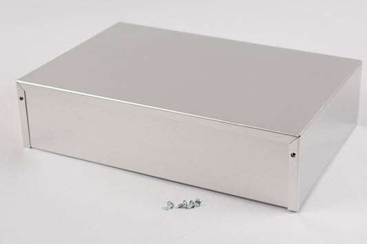 Hammond 1411VU Aluminum Utility Enclosure, Unpainted 12.0" x 8.0" x 3.0"