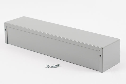Hammond 1411W Aluminum Utility Enclosure, Gray (12" x 3" x 2.2")