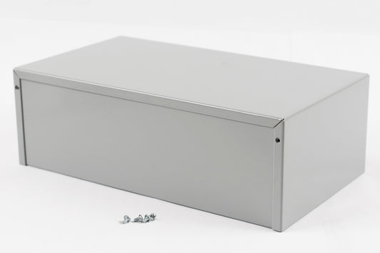 Hammond 1411X Aluminum Utility Enclosure, Gray (12" x 7" x 4")