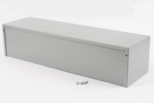 Hammond 1411Z Aluminum Utility Enclosure, Gray 17.0" x 5.0" x 4.0"
