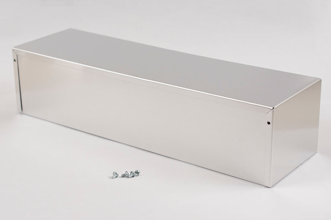 Hammond 1411ZU Aluminum Utility Enclosure, Unpainted 17.0" x 5.0" x 4.0"