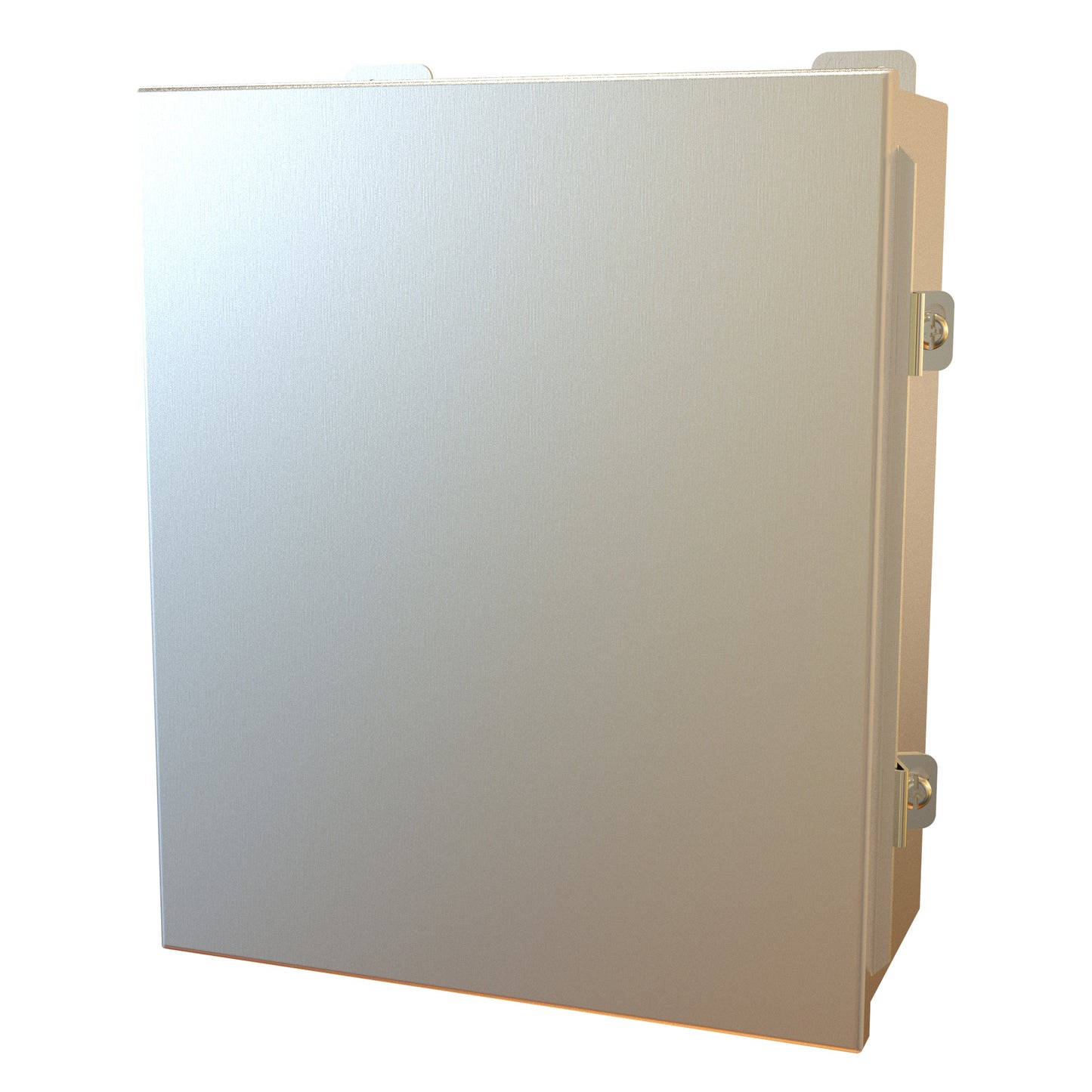 Hammond 1414N4PHS16K N4X Junction Box, Continuous Hinge Door with Clamps, with Panel - 12" x 10" x 5" - 316 Stainless Steel