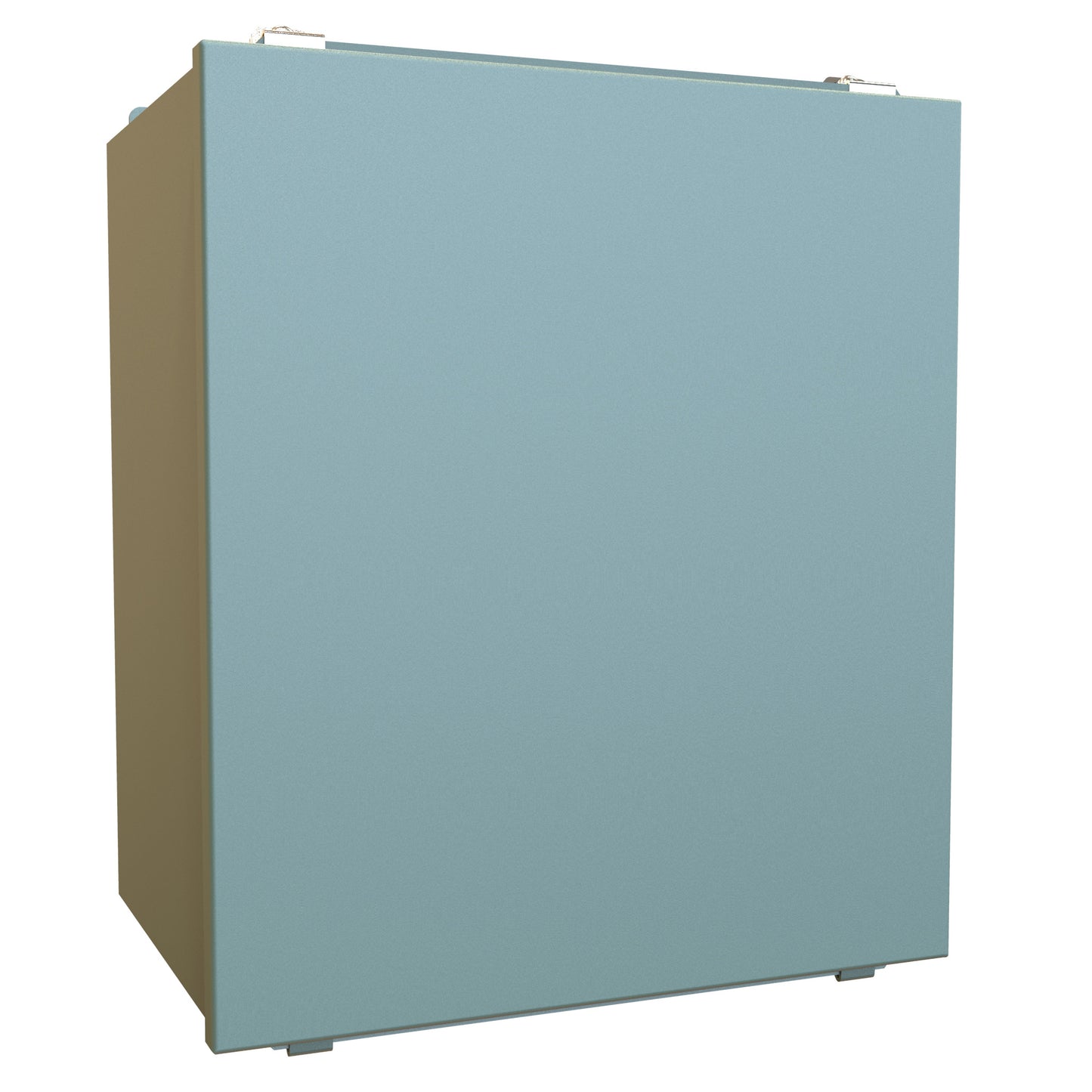 Hammond 1414O10 N12 Junction Box, Lift Off Cover with Clamps, with Panel - 16" x 14" x 10" - Steel/Gray