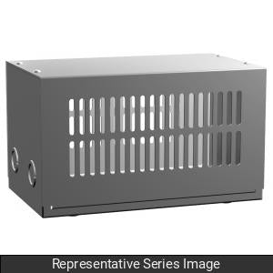 Hammond 1416G N1 Ventilated Enclosure - 10" x 4" x 4" - Steel/Gray