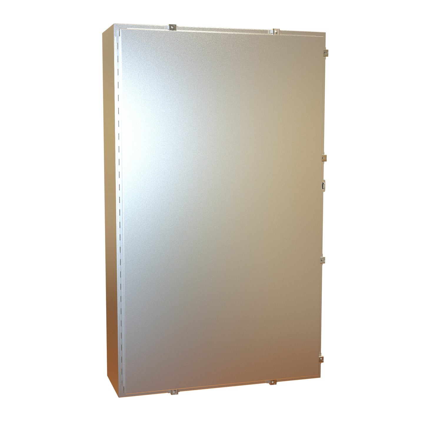 Hammond 1418N4S16T12 N4X Wallmount Enclosure, Continuous Hinge Door with Clamps, with Panel - 60" x 36" x 12"- 316 Stainless Steel