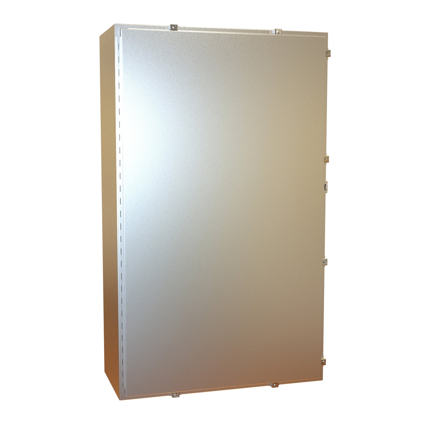 Hammond 1418N4S16T16 N4X Wallmount Enclosure, Continuous Hinge Door with Clamps, with Panel - 60" x 36" x 16"- 316 Stainless Steel
