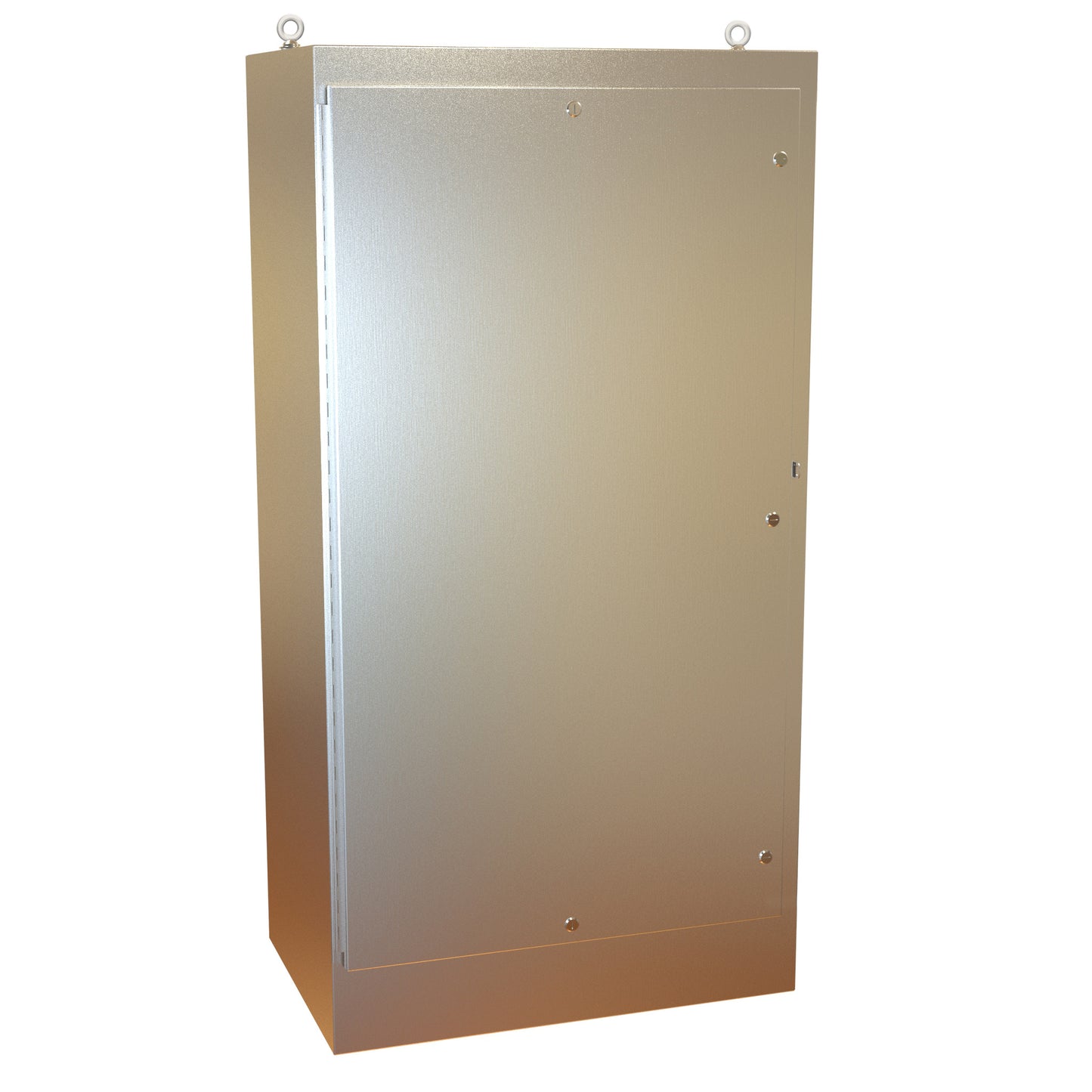 Hammond 1418N4S16Y24QT N4X Quarter Turn Freestanding Enclosure - 72" x 37" x 24" - 316 Stainless Steel