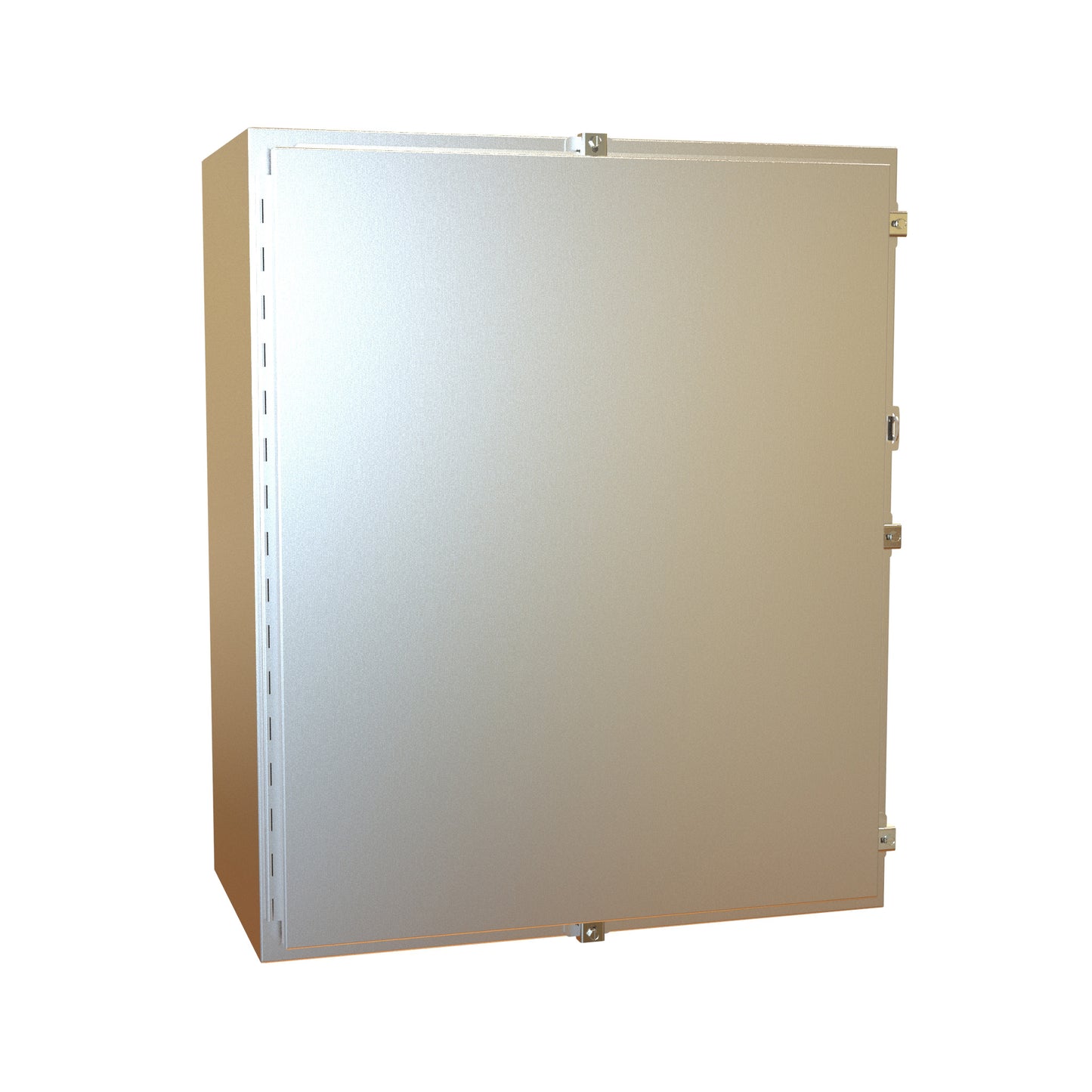Hammond 1418N4SSM16 N4X Wallmount Enclosure, Continuous Hinge Door with Clamps, with Panel - 36" x 30" x 16"- 304 Stainless Steel
