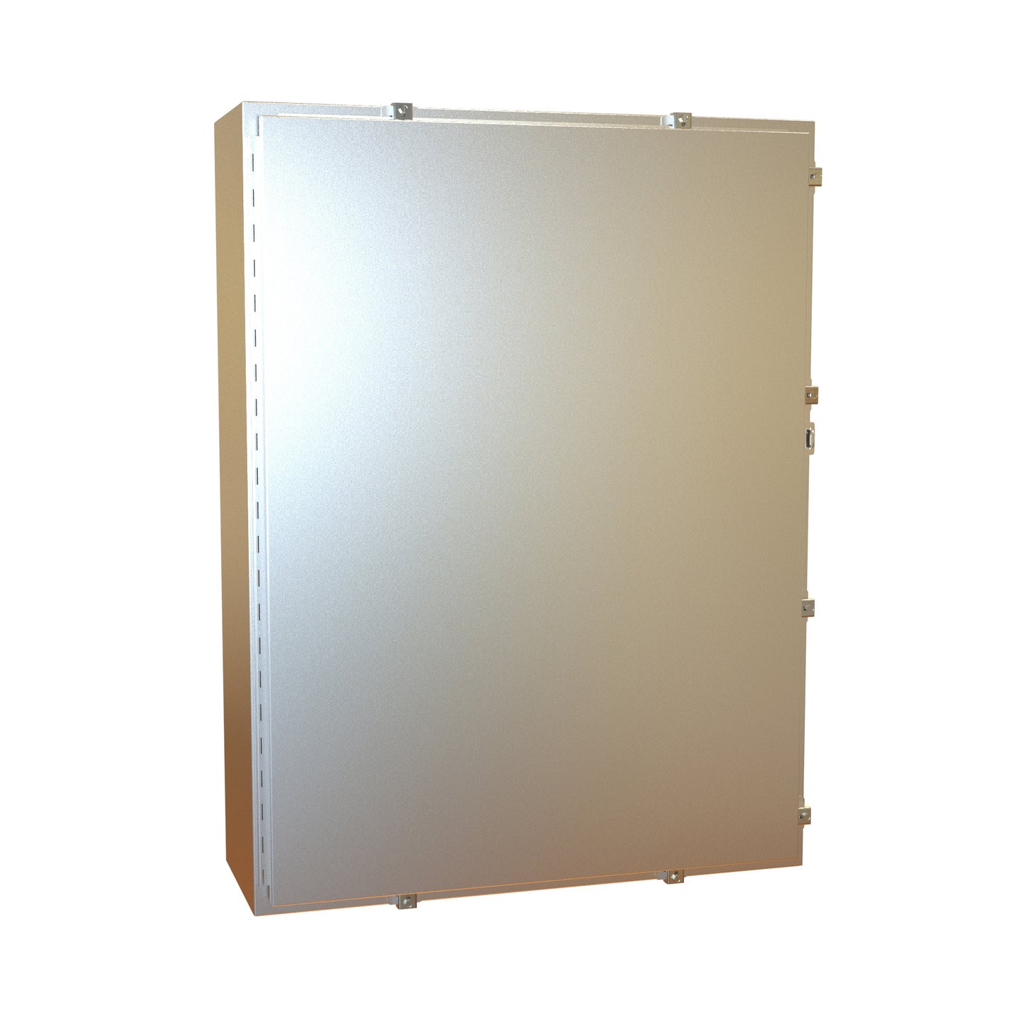 Hammond 1418N4SSS12 N4X Wallmount Enclosure, Continuous Hinge Door with Clamps, with Panel - 48" x 36" x 12"- 304 Stainless Steel
