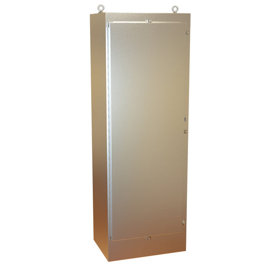 Hammond 1418N4SSW18 N4X Freestanding Enclosure - 72" x 25" x 18" - 304 Stainless Steel