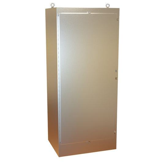 Hammond 1418N4SSX24 N4X Freestanding Enclosure - 72" x 31" x 24" - 304 Stainless Steel