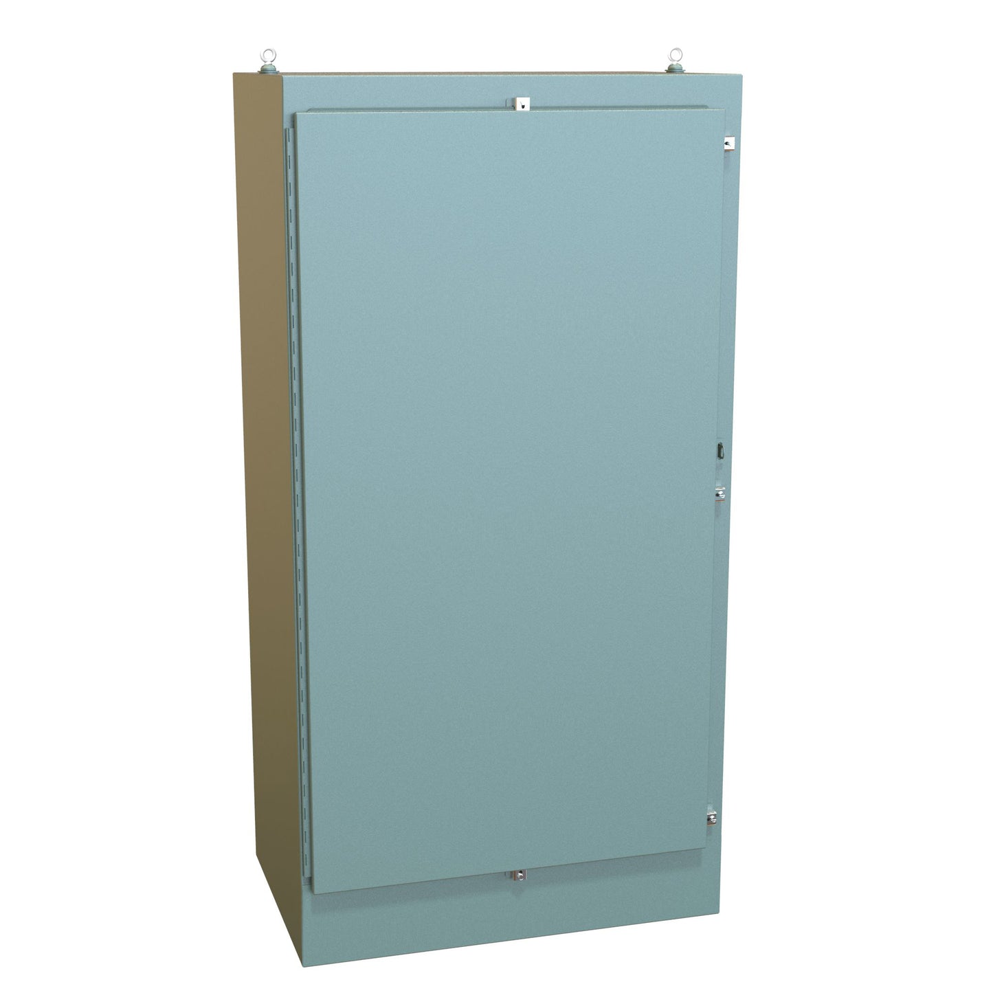 Hammond 1418N4Y24 N4 Freestanding Enclosure - 72" x 37" x 24" - Steel/Gray