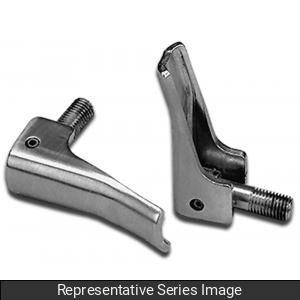 Hammond 1418QR Wallmount Quick Release Clamp Set, 304 Stainless Steel, Set of 2, For 1418/1418N4/1447N4/1422N4 Enclosures.