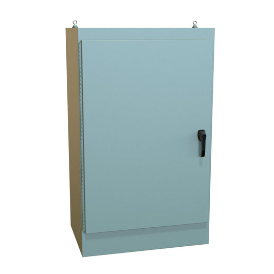 Hammond 1418TY24 N12 Freestanding Enclosure - 60" x 36" x 24" - Steel/Gray