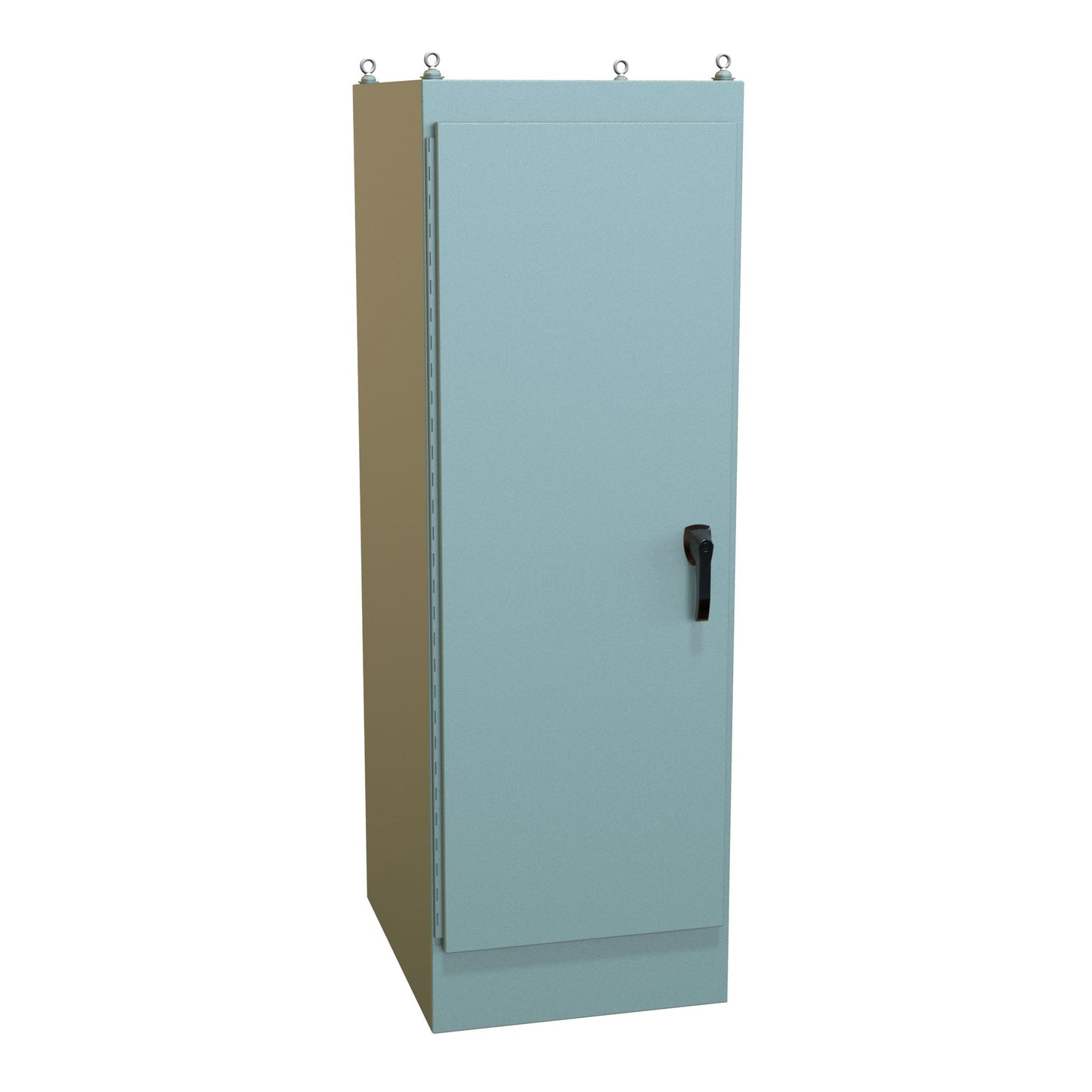 Hammond 1418WD30 N12 Freestanding Enclosure, Dual Access - 72" x 24" x 30" - Steel/Gray