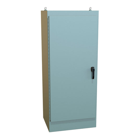 Hammond 1418 x 24 N12 Freestanding Enclosure - 72" x 30" x 24" - Steel/Gray